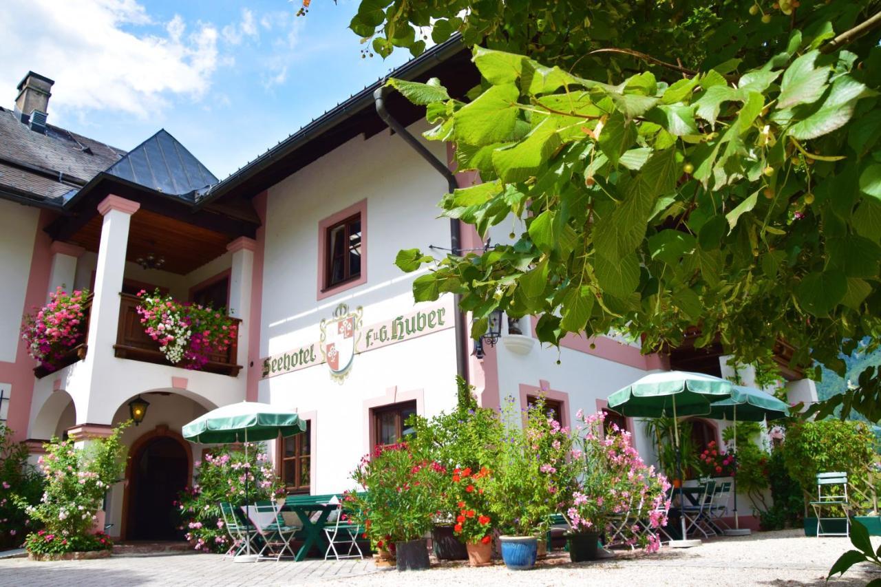 Seehotel Huber Sankt Gilgen Exterior foto