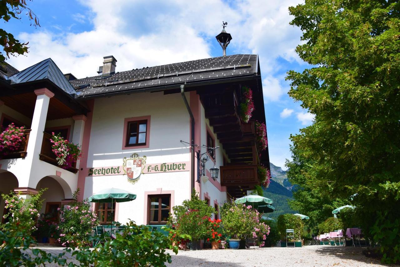 Seehotel Huber Sankt Gilgen Exterior foto